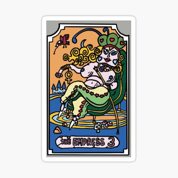 The Empress JoJo Tarot Card Sticker