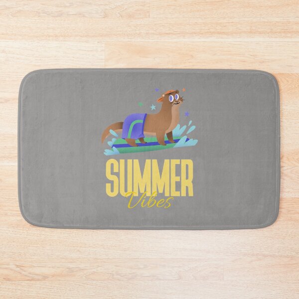 Item preview, Sea otter summer vibes designed and sold by Delicarte.