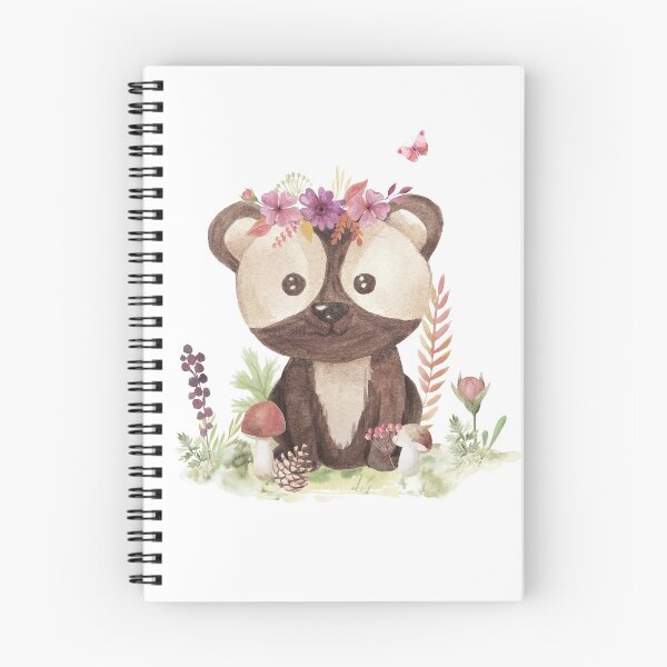 Item preview, Woodland Baby Bear -  Cute Forest Animals designed and sold by FunkyDragon.
