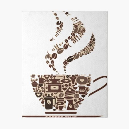 coffee crossword wall art redbubble