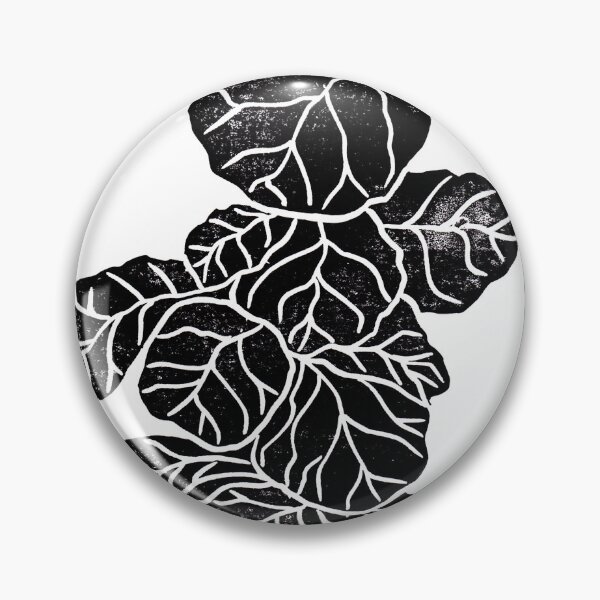 Item preview, Fiddle Leaf Fig Block Print designed and sold by BiancaGreen.