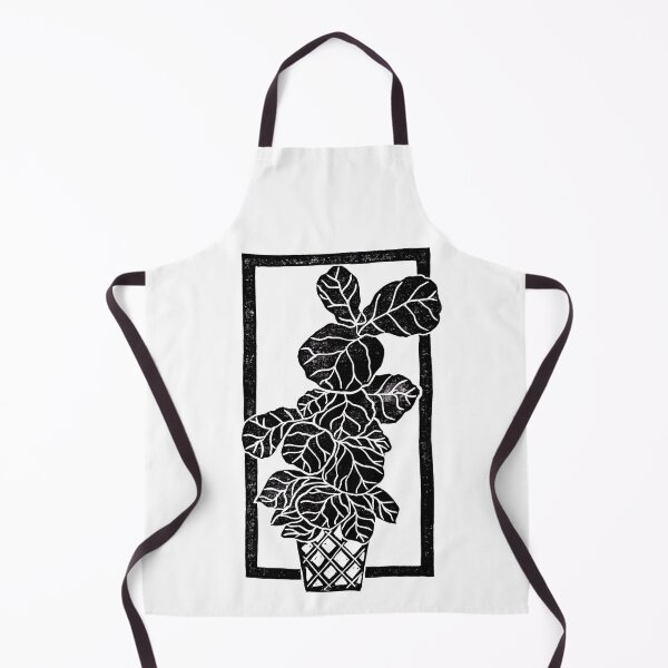 Item preview, Fiddle Leaf Fig Block Print designed and sold by BiancaGreen.