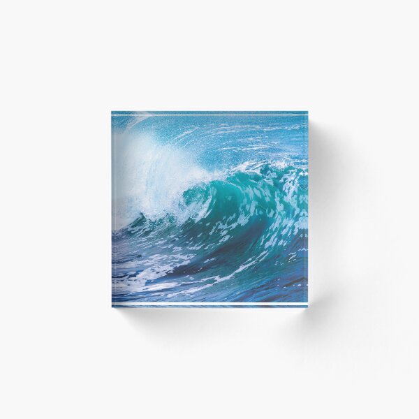 Item preview, Blue Green Ocean Waves designed and sold by GriffsGraphix.
