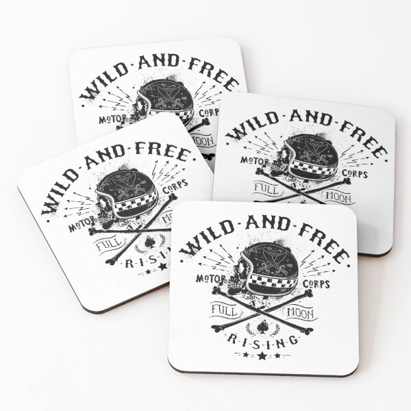 Item preview, Motorbike - Wild and free designed and sold by shirtart shop.