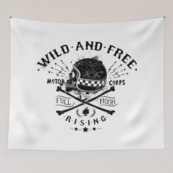 Item preview, Motorbike - Wild and free designed and sold by shirtart shop.