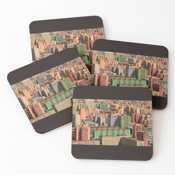 Item preview, Pyongyang apartment buildings, DPRK North Korea designed and sold by radpidgeons.