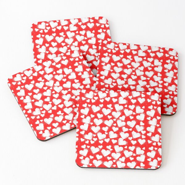 Item preview, Sweet red and white heart love designed and sold by ABDEZIGN.