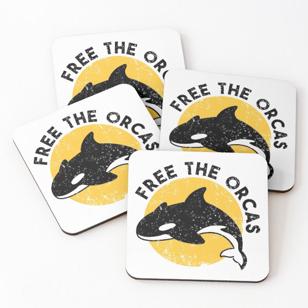 Item preview, Free the orcas designed and sold by nmdesigns1.