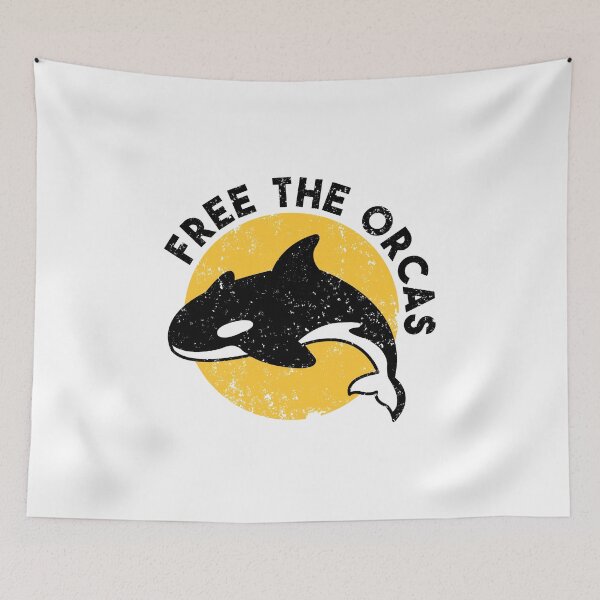 Item preview, Free the orcas designed and sold by nmdesigns1.