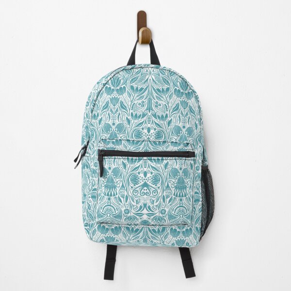 Item preview, Floral Symmetry in Blue  designed and sold by chardordesign.