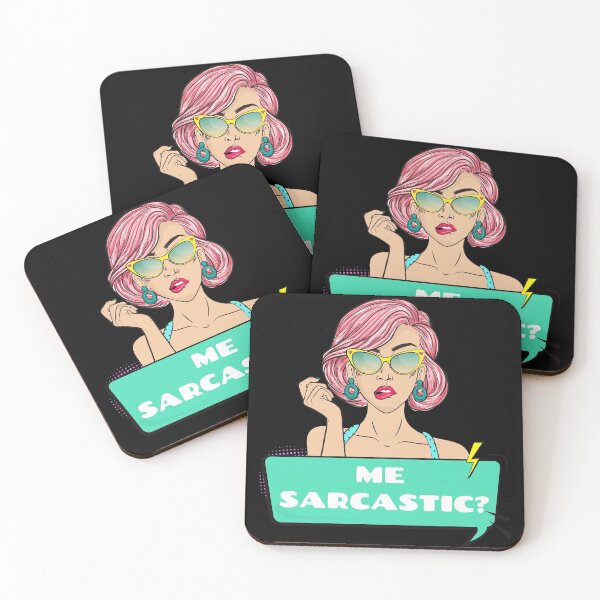 Item preview, Me Sarcastic? Design designed and sold by Paula Helit.