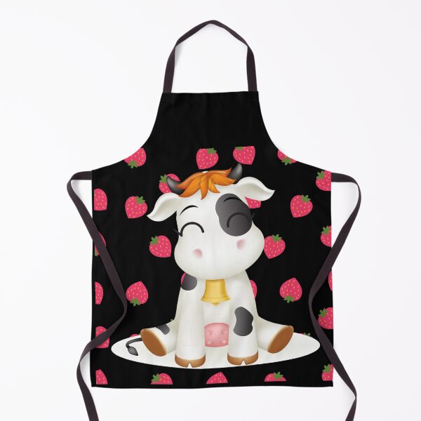 Item preview, Strawberry Cow Pink strawberry designed and sold by OneTimeEngineer.