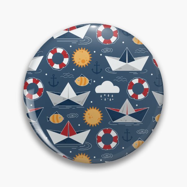 Item preview, Patrón de barquitos de papel para niños designed and sold by Simplulina.