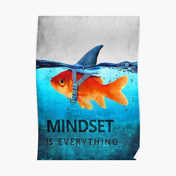Mindset Is Everything Posters | Redbubble