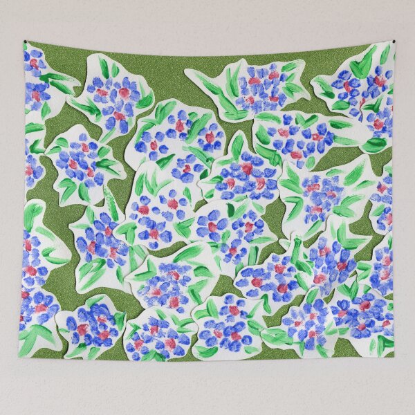 Item preview, Paper Forget-Me-Nots designed and sold by LymphomaLass.