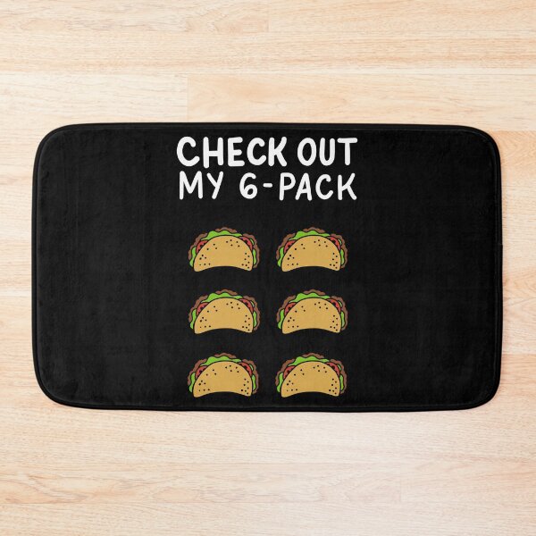 Item preview, Check Out My 6 Pack Cinco De Mayo Mexican Taco designed and sold by haselshirt.