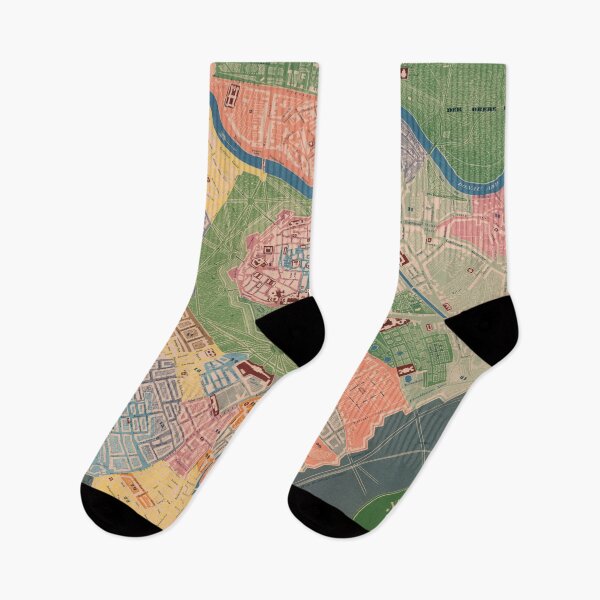 Item preview, Vintage Map of Vienna Austria (1843) designed and sold by BravuraMedia.
