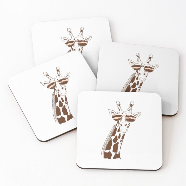 Item preview, Cool giraffe with sunglasses designed and sold by DerSenat.