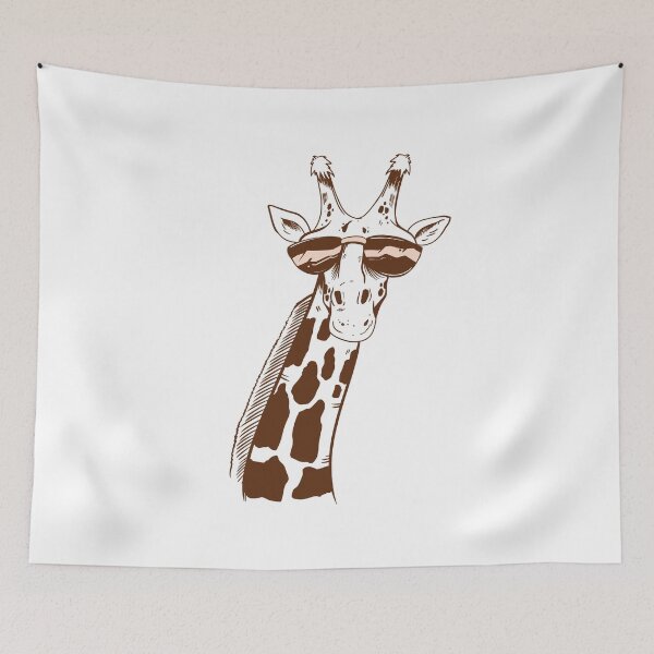 Item preview, Cool giraffe with sunglasses designed and sold by DerSenat.
