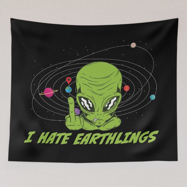 Item preview, I hate earthlings designed and sold by raps-crew.