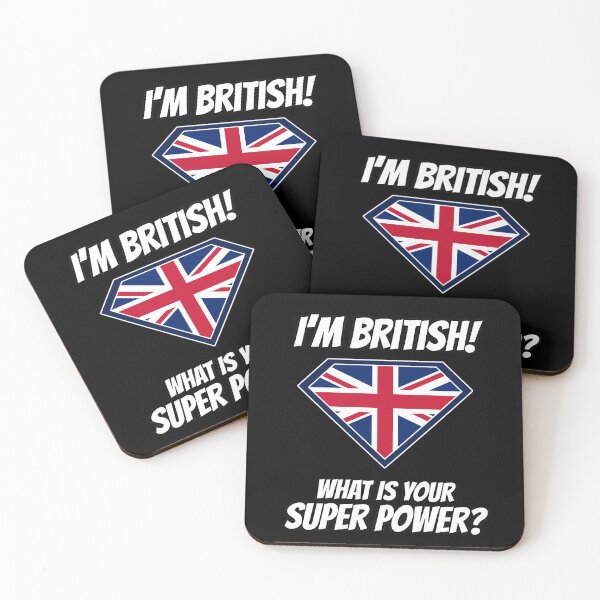 Item preview, I'm BRITISHwhat's your superpower?  designed and sold by cofera.