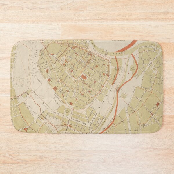 Item preview, Vintage Map of Vienna Austria (1872) designed and sold by BravuraMedia.