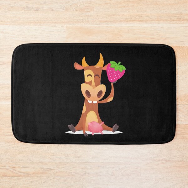 Item preview, Strawberry Cow funny strawberry cow with strawberry designed and sold by OneTimeEngineer.