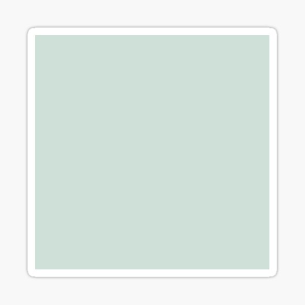 Muted Pastel Green Solid Color Pairs Behr Roof Top Garden S390-4