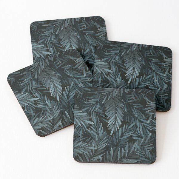 Item preview, Amazing Realistic Dark Tropical Exotic Leaves designed and sold by Vector Scout Lab.