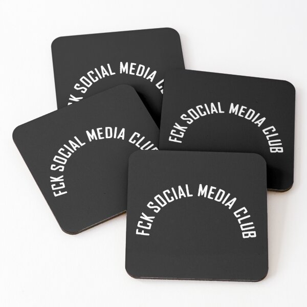 Item preview, Fck Social Media Club designed and sold by Ccbbtr.
