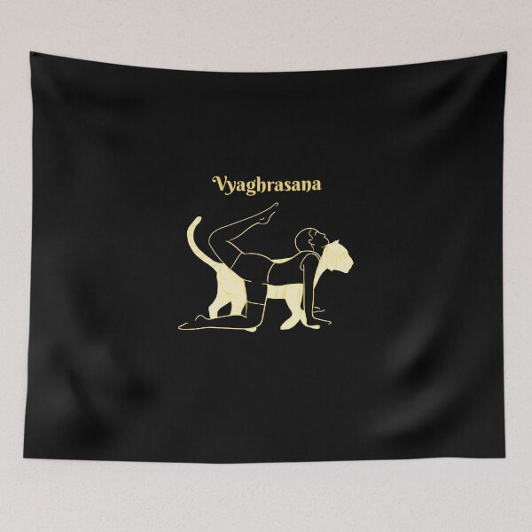 Item preview, Vyaghrasana yoga pose designed and sold by Nielsendk.