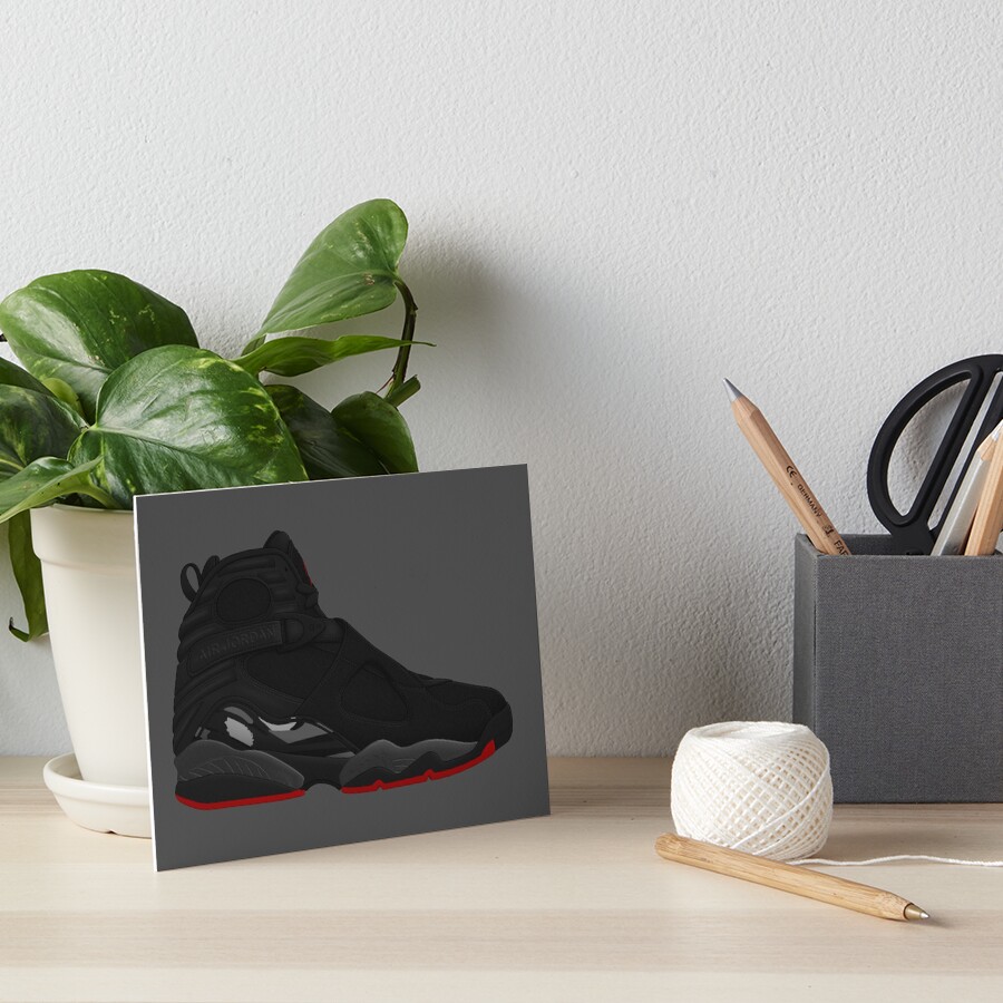 retro 8 black cement