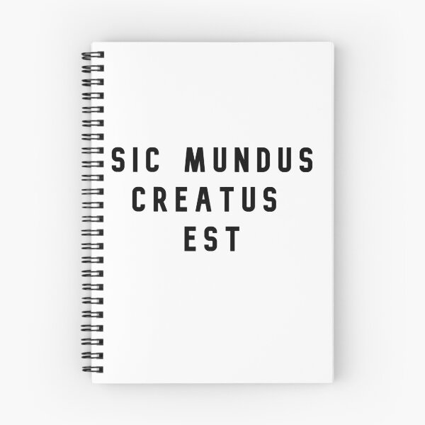 Item preview, dark series sic mundus creatus est designed and sold by The Full Cart.