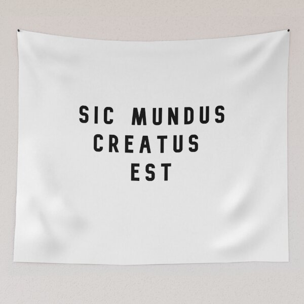 Item preview, dark series sic mundus creatus est designed and sold by The Full Cart.