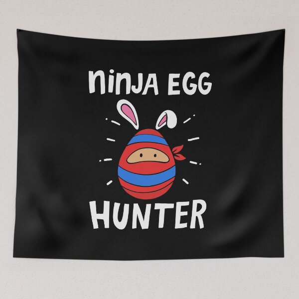 Item preview, Ninja Egg Hunter Easter Sunday Catholic Holiday designed and sold by haselshirt.