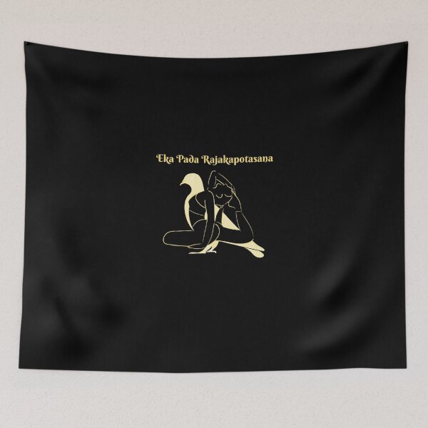 Item preview, Eka Pada Rajakapotasana yoga pose designed and sold by Nielsendk.