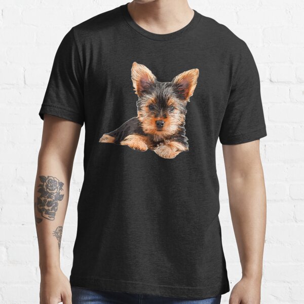 yorkie pocket t shirt