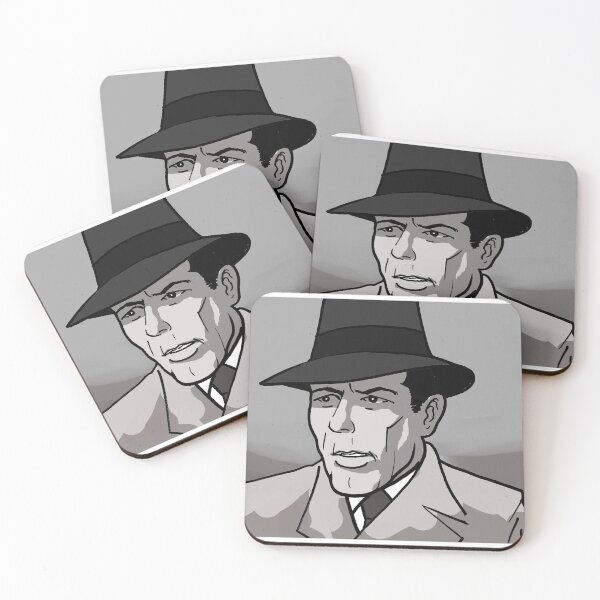 Item preview, Humphrey Bogart - Cartoon Sketch designed and sold by reformedfruit.