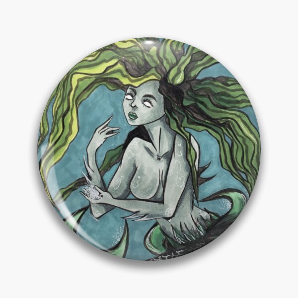 Item preview, Mermaid and seaweed designed and sold by klabukova-y.