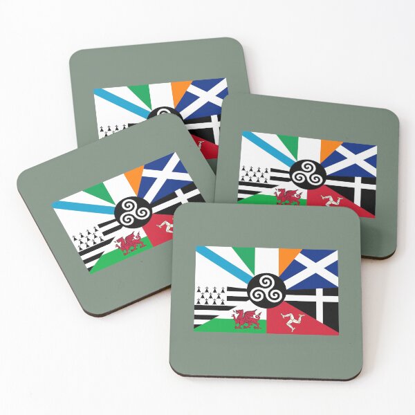 Item preview, Flag of the Pan Celtic Nations designed and sold by Stravaigin.