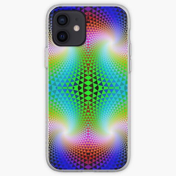 Psychedelic Pattern, Graphic Design iPhone Soft Case