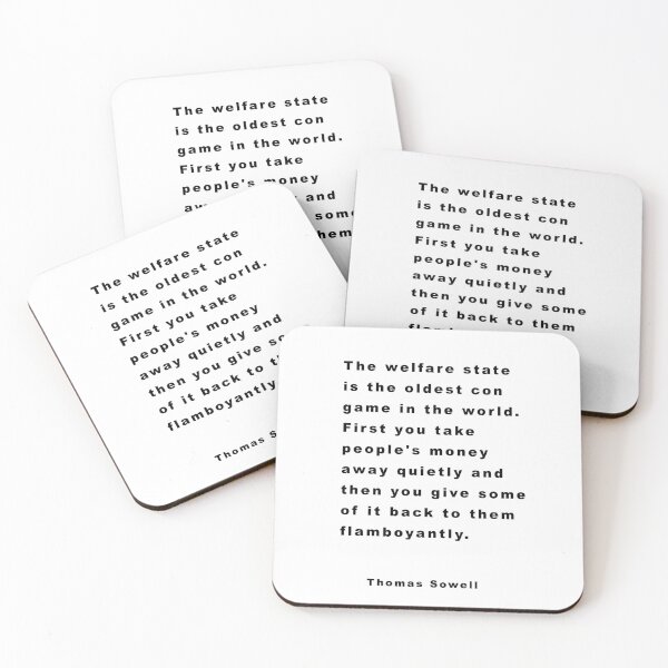 Item preview, Thomas Sowell Quote designed and sold by RandyDaytona.