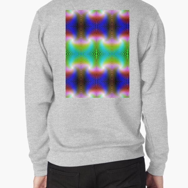 Psychedelic Pattern, Graphic Design Pullover Sweatshirt