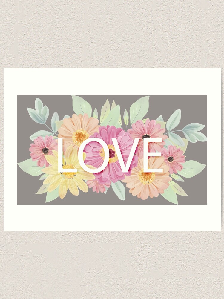 Download Love Svg Flower Svg Grandma Life Svg Love Flowers Flower Shirt Love Shirt Art Print By Abdulhakim001 Redbubble