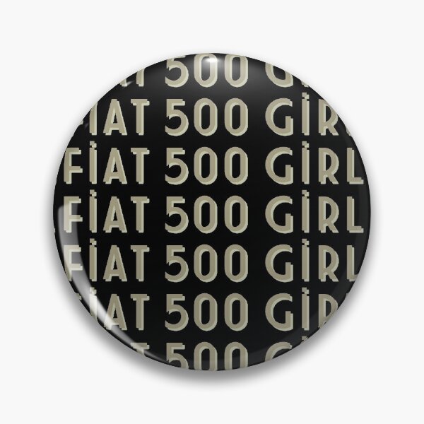 Item preview, Fiat 500 Girl (Coffee) designed and sold by abigabhall.
