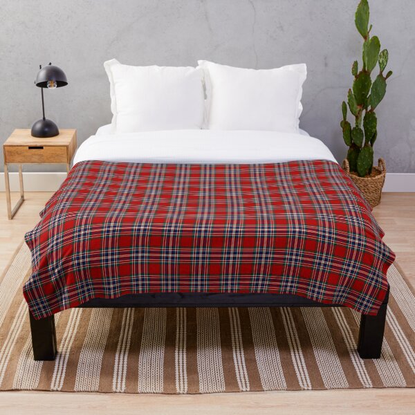 Clan MacFarlane Tartan Throw Blanket