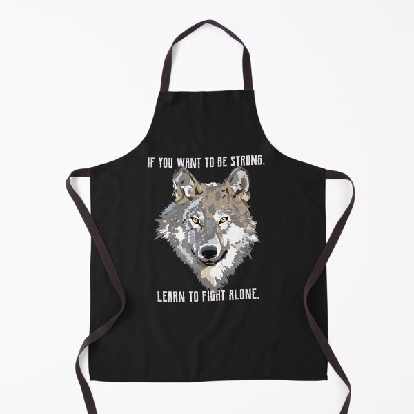 Item preview, Beautiful wolf- If You want to be strong, learn to fight alone designed and sold by EvaWolf.