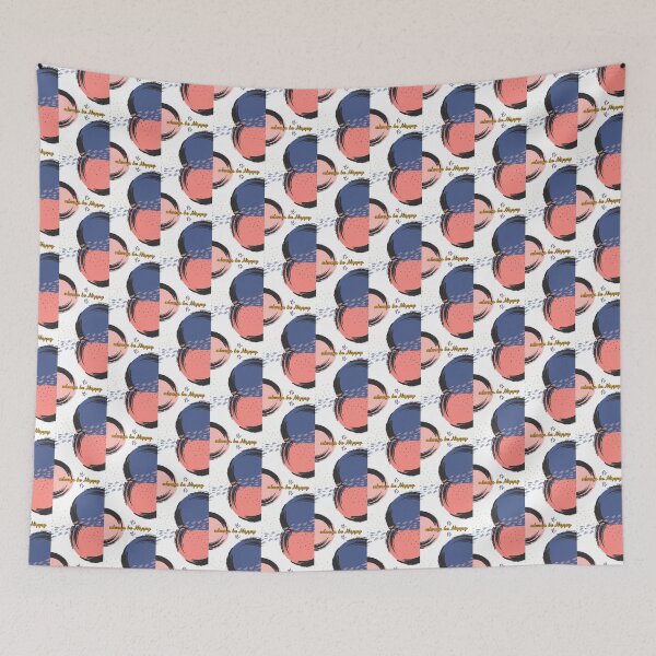 Item preview, Always be happy- circles shapes  designed and sold by Got-Ya-Bak.