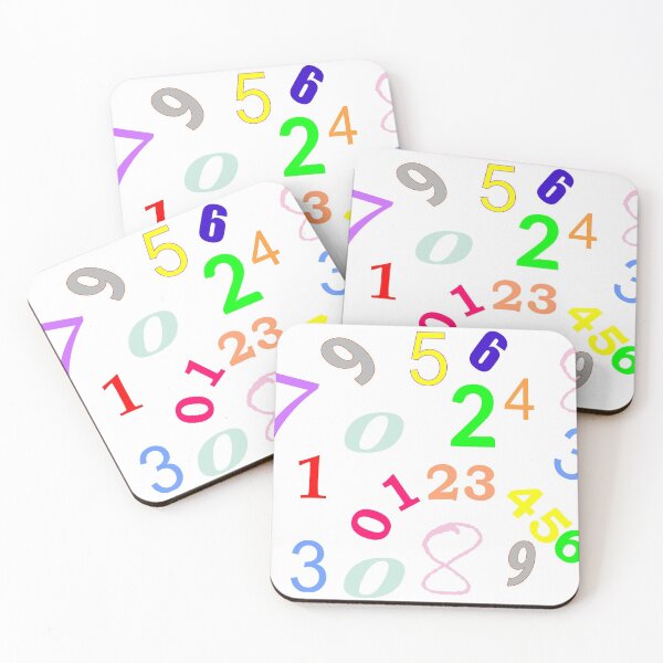 Item preview, Number Pattern Multi Coloured designed and sold by LesleyCornish.