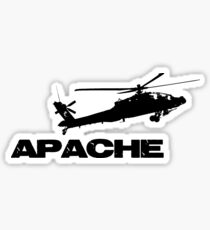 apache helicopter Sticker
